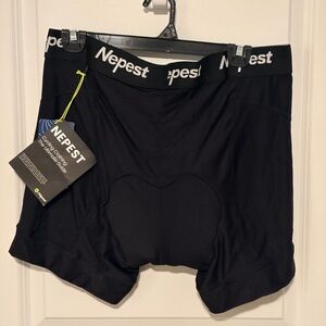 Men's Black Performance Cycling shorts